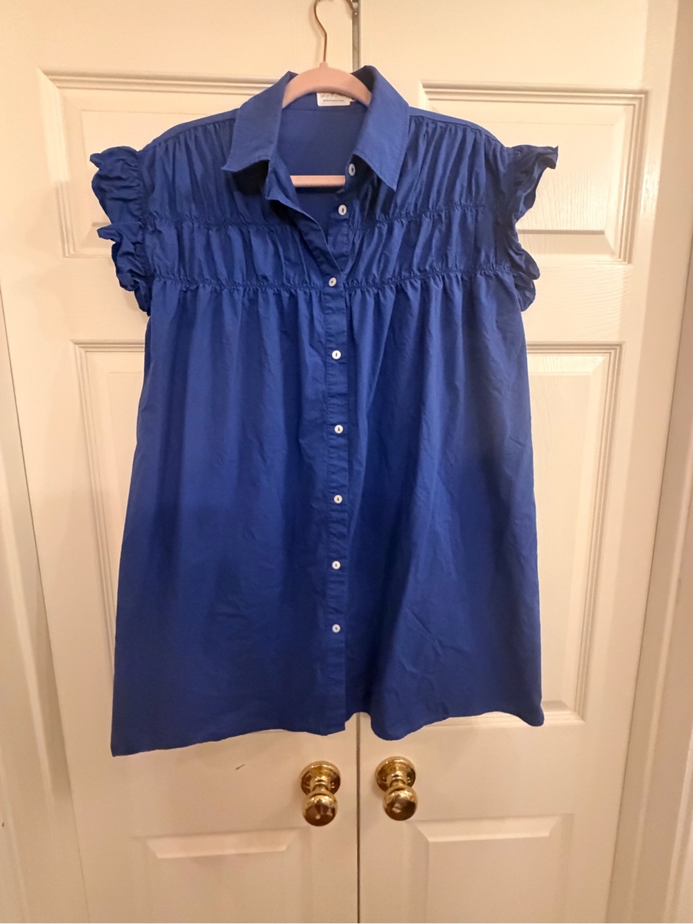 Shop the Mint Royal Blue Mini Dress - Medium